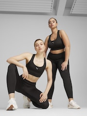 Puma Black Womens Running 4 Keeps Bra - Image 4 of 6