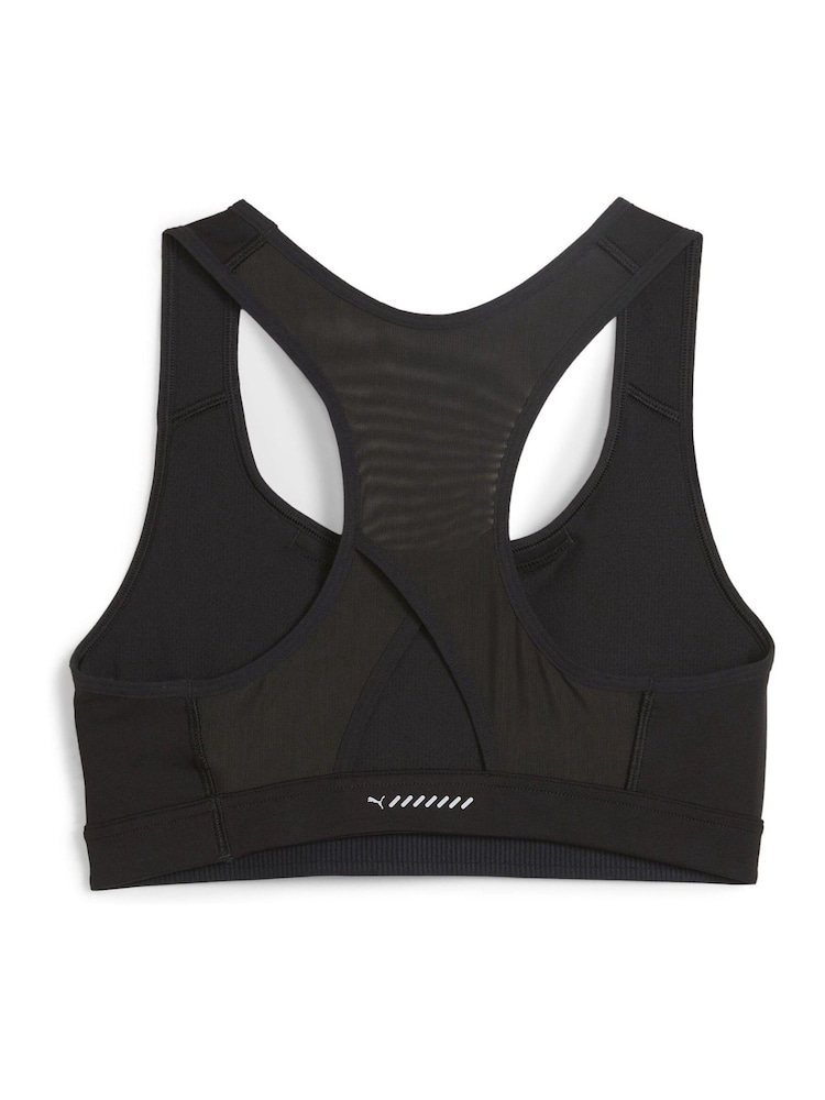 Puma Black Womens Running 4 Keeps Bra - Image 6 of 6
