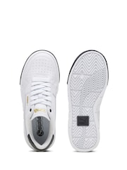 Puma White Womens Cali Court Leather Sneakers - Image 4 of 6