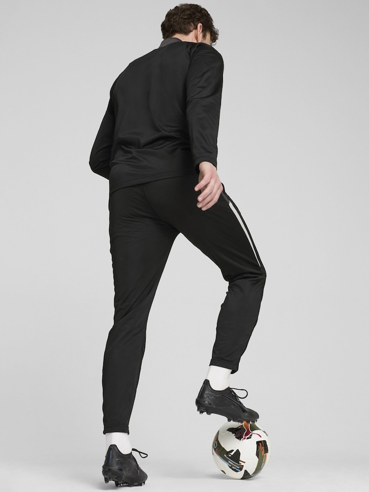 Puma Black Mens individual LIGA Tracksuit - Image 2 of 4