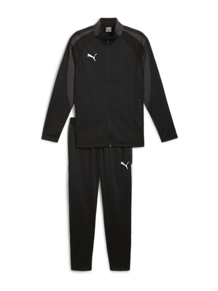 Puma Black Mens individual LIGA Tracksuit - Image 3 of 4