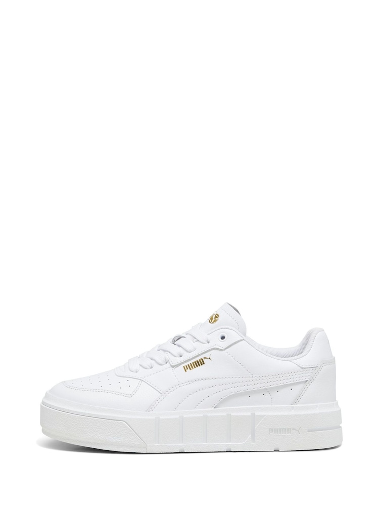 Puma White Off Womens Cali Court Leather Sneakers - Image 2 of 6
