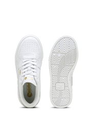Puma White Off Womens Cali Court Leather Sneakers - Image 4 of 6