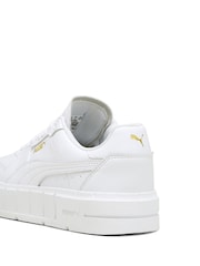Puma White Off Womens Cali Court Leather Sneakers - Image 5 of 6