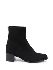 Pavers Black Heeled Ankle Boots - Image 1 of 5