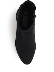 Pavers Black Heeled Ankle Boots - Image 4 of 5