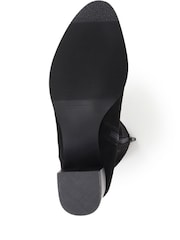Pavers Black Heeled Ankle Boots - Image 5 of 5