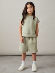 Reiss Sage Joanna Modal-Blend Sweatshirt And Shorts Set - Image 1 of 4