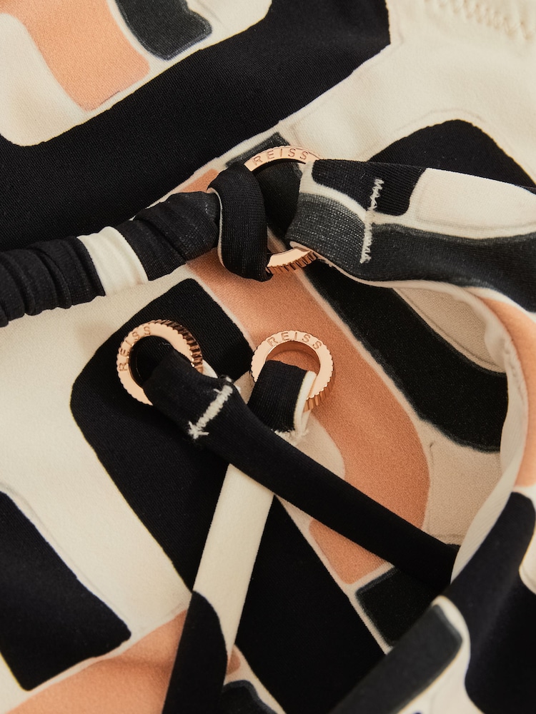Reiss Florence Chain-Print Square-Neck Swimsuit - Image 7 of 7
