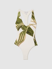 Reiss Marielle Reiss | NYBG Floral-Print Swimsuit - Bild 2 von 7
