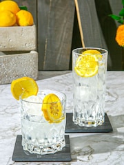 RCR Clear Marilyn Hiball glasses set of 6 350ml - Image 2 of 4
