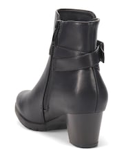 Pavers Black Chic Ankle Boots - Image 3 of 5