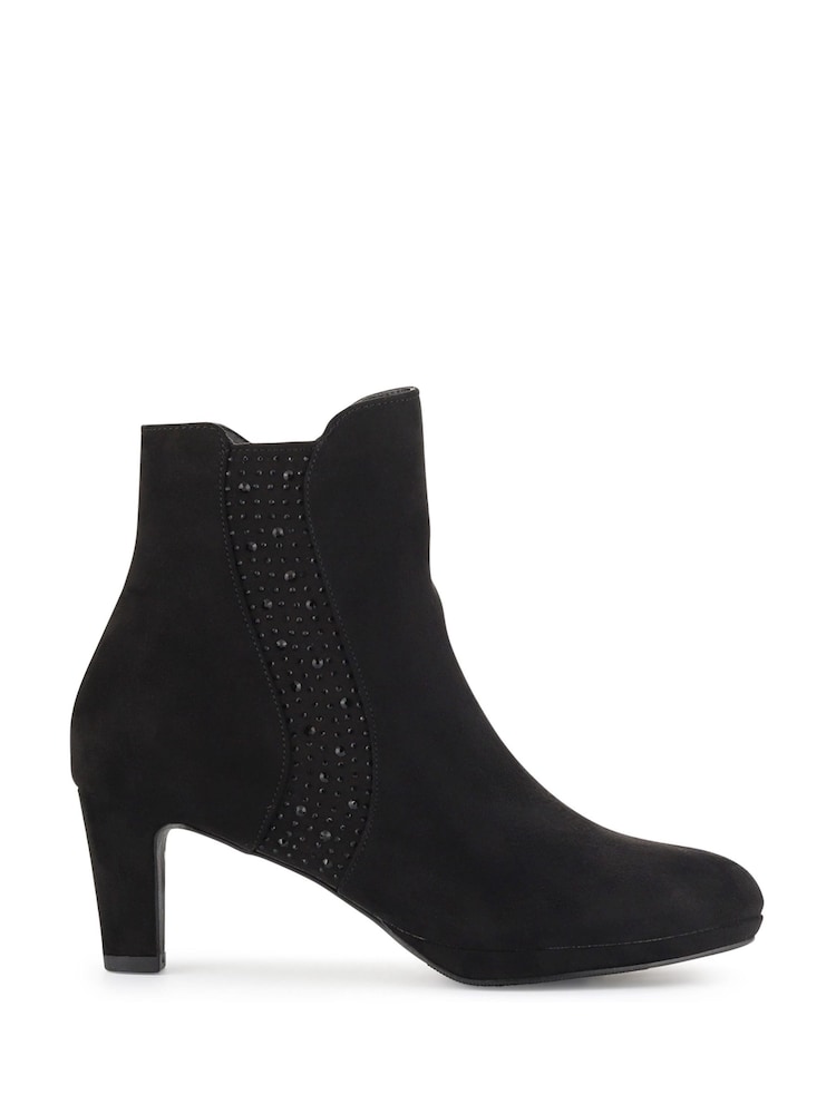 Pavers Chic Platform Heeled Ankle Boots - Imagen 1 de 5