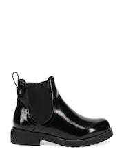 Pavers Black Wide Fit Chelsea Boots - Image 1 of 5
