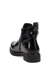 Pavers Black Wide Fit Chelsea Boots - Image 3 of 5