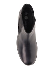Pavers Black Chunky Leather Chelsea Boots - Image 4 of 5