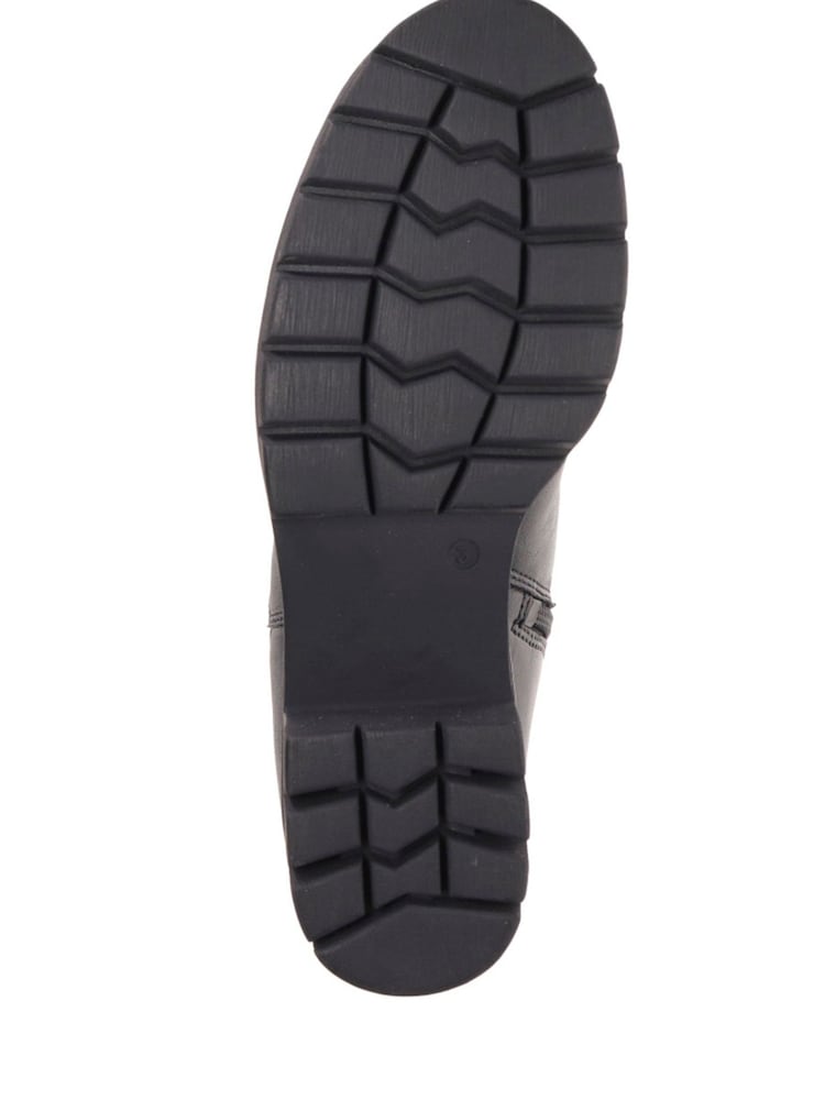 Pavers Black Chunky Leather Chelsea Boots - Image 5 of 5