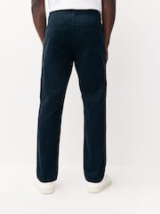 Black Cotton Blend 5 Pocket Trousers - Image 2 of 6
