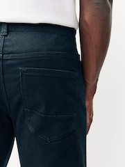 Black Cotton Blend 5 Pocket Trousers - Image 5 of 6