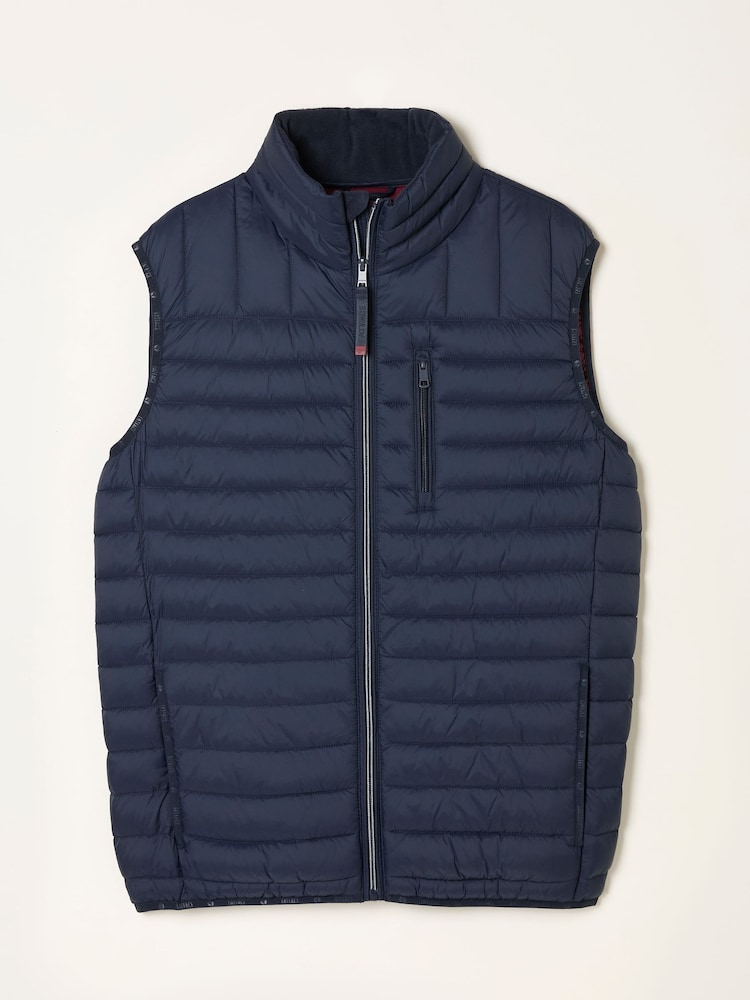 FatFace Dartmouth Navy Padded Gilet - Image 1 of 1