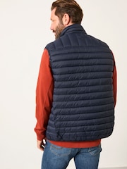 FatFace Dartmouth Navy Padded Gilet - Image 2 of 5