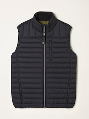 FatFace Dartmouth Black Padded Gilet - Image 1 of 1