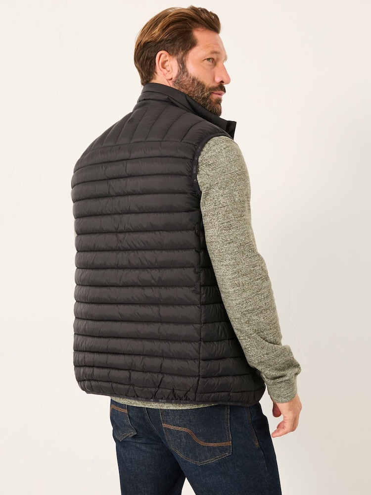 Preto - Gilet acolchoado FatFace - Imagem 2 de 5