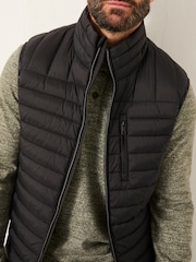 Preto - Gilet acolchoado FatFace - Imagem 4 de 5