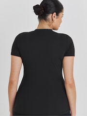 Simply Be Black Smoothing T-Shirt 2 Pack - Image 4 of 5