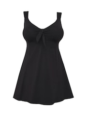 Simply Be Black Magisculpt Shaping Swim Dress - Image 4 of 4
