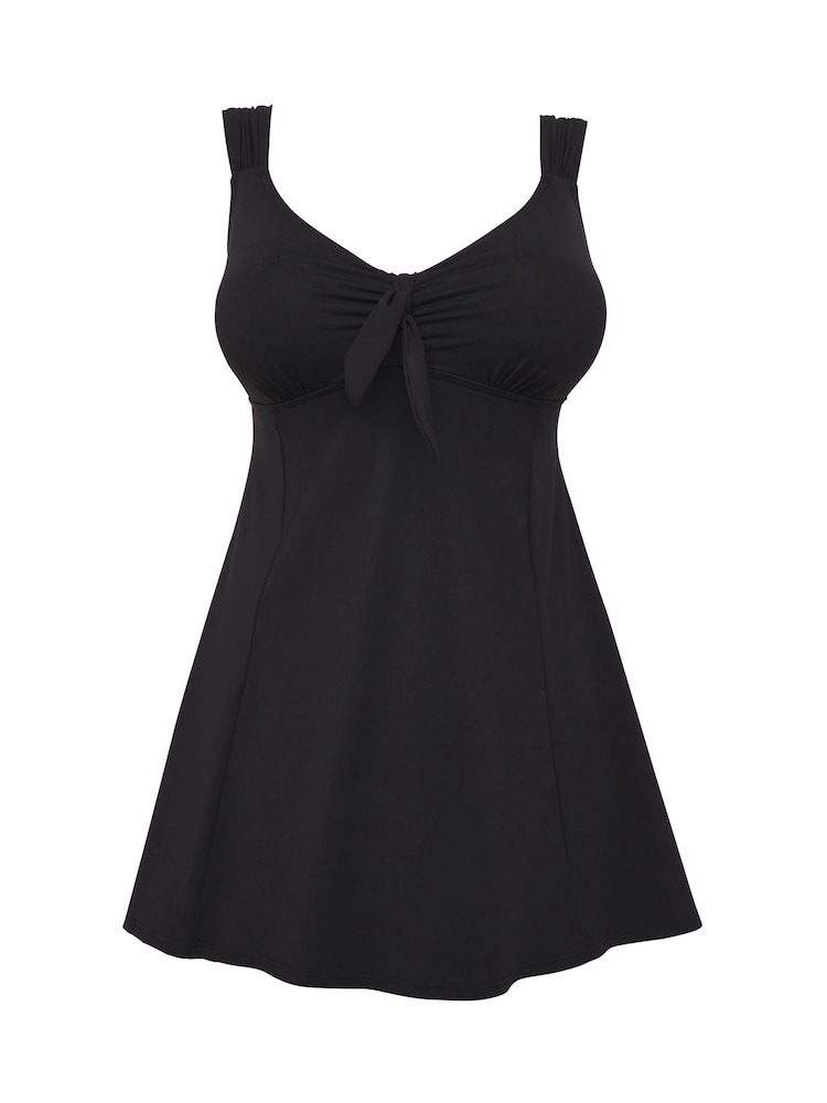 Simply Be Black Magisculpt Shaping Swim Dress - Image 4 of 4