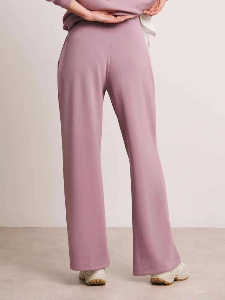 JD Williams Purple Purple Wide Leg Joggers - Image 2 of 5