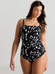 Negro - Pack de 2 bañadores Magisculpt de Simply Be - Imagen 2 de 5