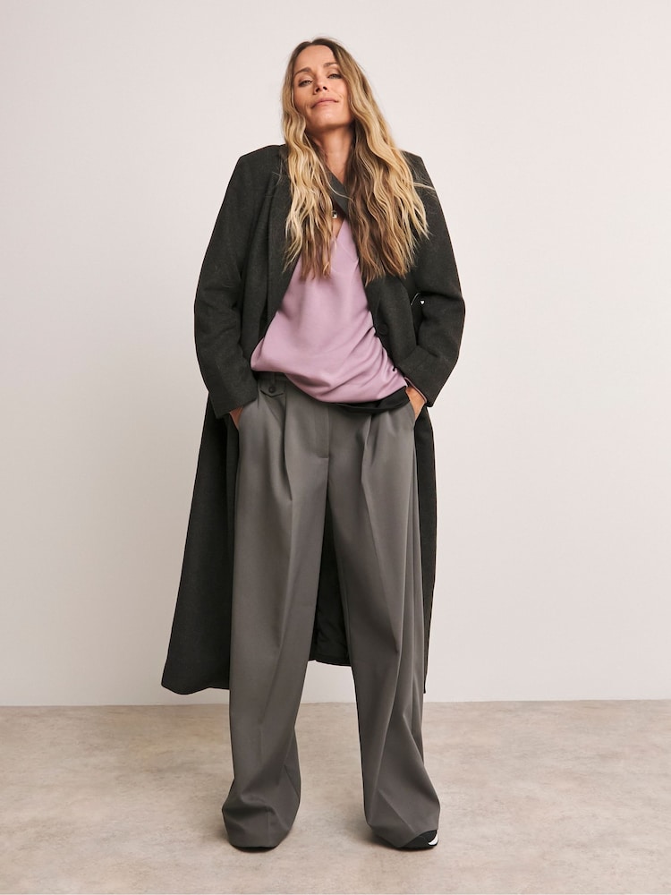 Anthology By JD Williams Purple Collared Modal Sweatshirt - Image 4 of 4