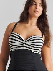 Simply Be Black Magisculpt Underwired Swimdress - Image 4 of 4