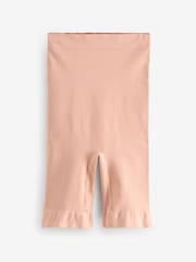 Simply Be Black/ Nude Seamfree Thigh Shaper Medium Control Briefs 2 Pack - Image 7 of 8