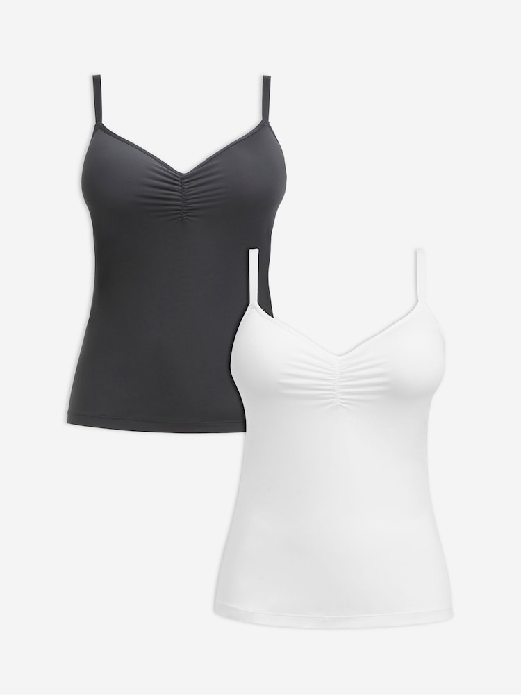 Simply Be Black Magisculpt Smoothing Vests 2 Pack - Image 5 of 5