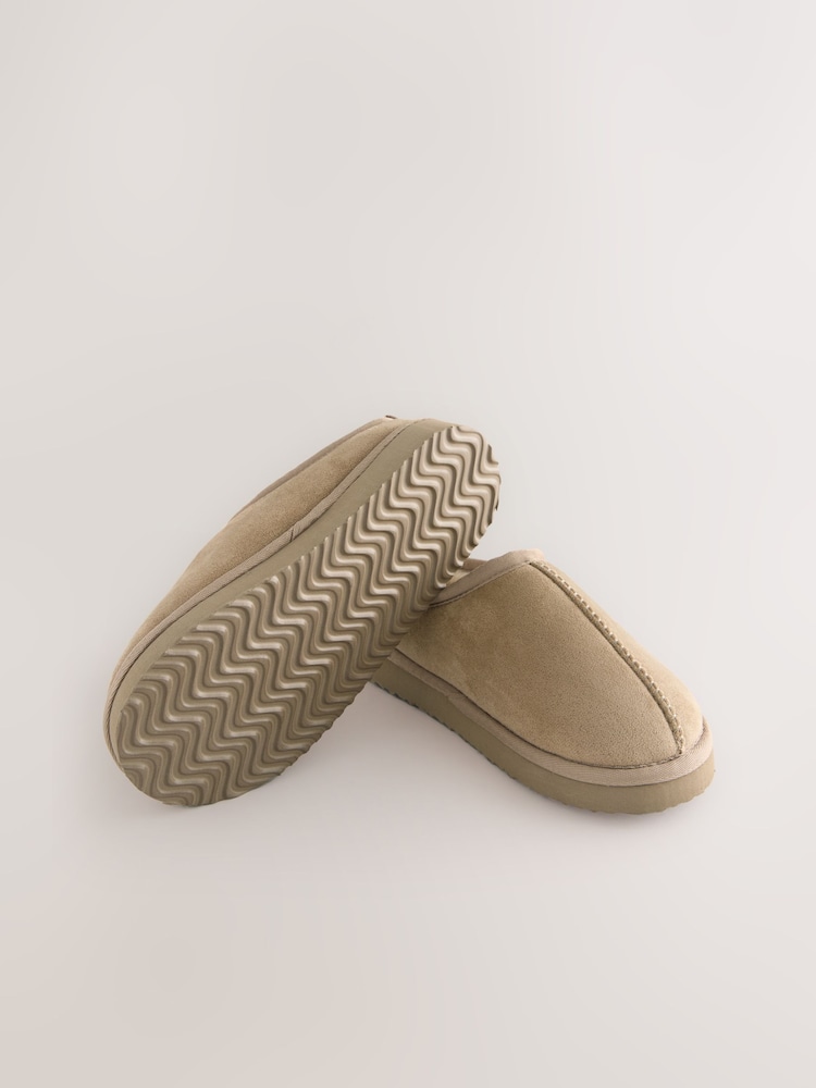 Neutral Cosy Mule Slippers - Image 5 of 5
