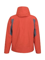 Mountain Warehouse Orange Mens Mist Extreme Waterproof 3-in-1 Jacket - Image 7 of 11