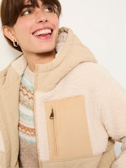 FatFace Honey Ivory Fleece - Image 3 of 5