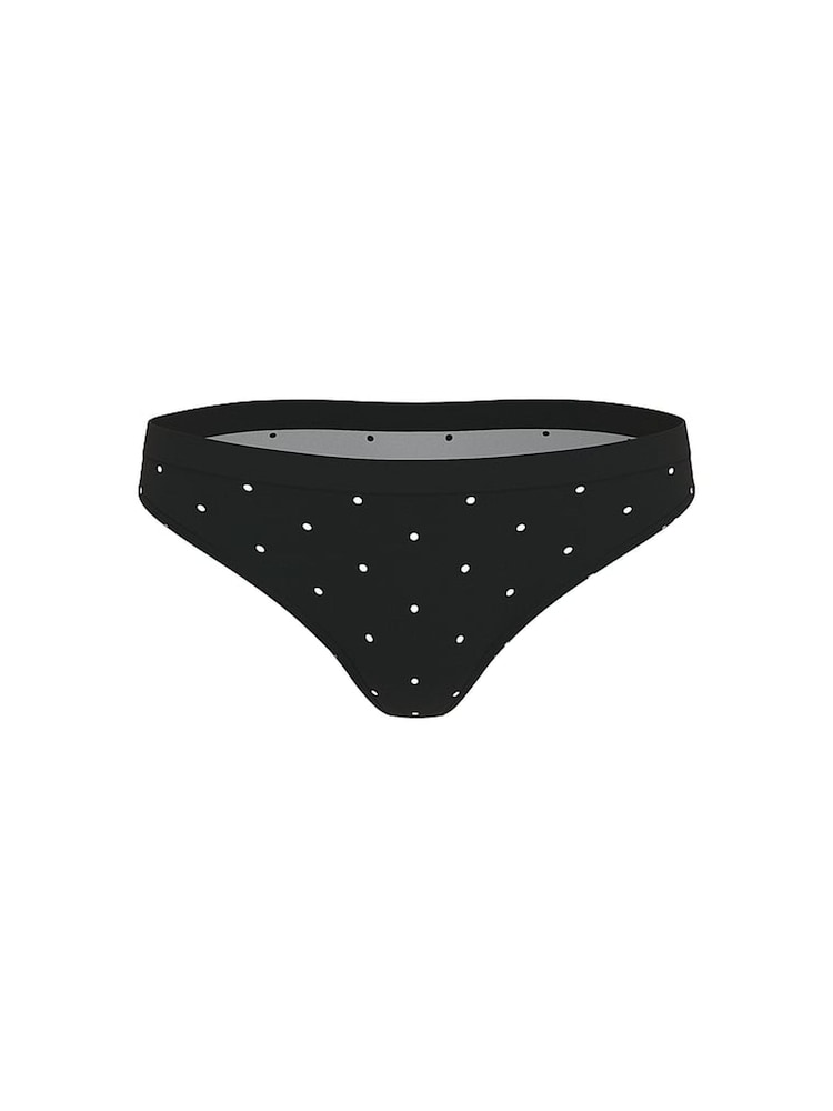 Victoria's Secret Black Dot Thong Knickers - Image 3 of 3