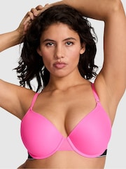 Victoria's Secret PINK Radiant Rose Pink Lightly Lined Mesh Bra - Image 1 of 3