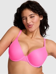 Victoria's Secret Radiant Rose Pink Push Up Push Up Bra - Image 1 of 2