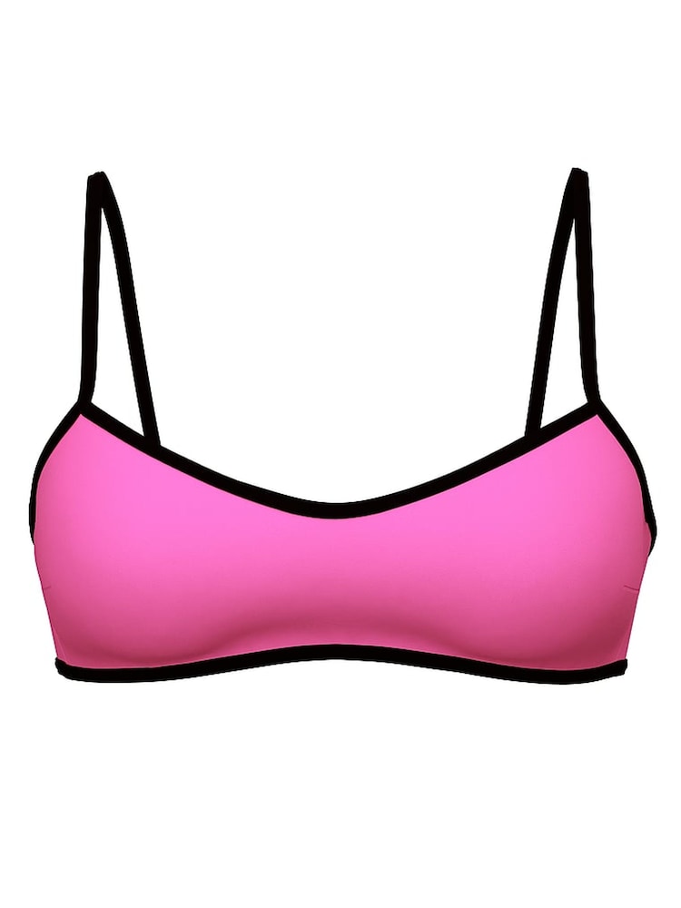 Victoria's Secret Ultra Pink Scoop Scuba Bikini Top - Image 3 of 3