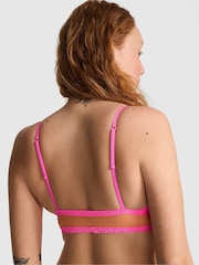 Victoria's Secret PINK Vitamin C Orange Triangle Lace Bralette - Image 2 of 2