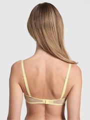 Victoria's Secret PINK Lemon Yellow Lightly Lined Balcony Embroidery Bra - Image 2 of 2