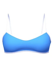 Victoria's Secret Dream On Blue Scoop Scuba Bikini Top - Image 3 of 3