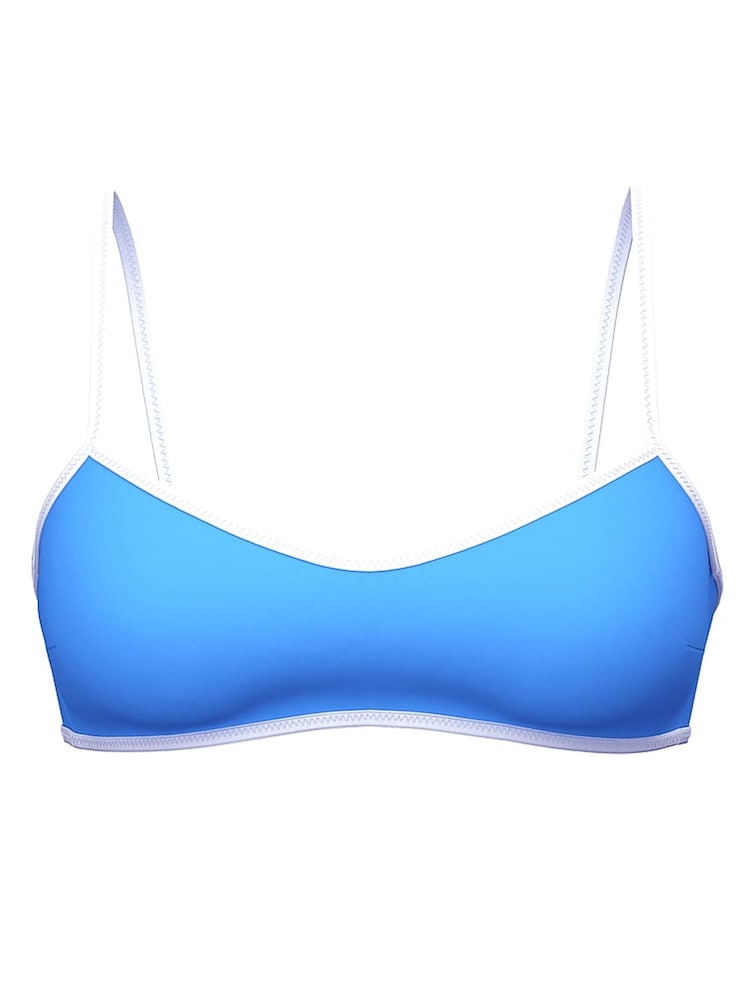 Victoria's Secret Dream On Blue Scoop Scuba Bikini Top - Image 3 of 3