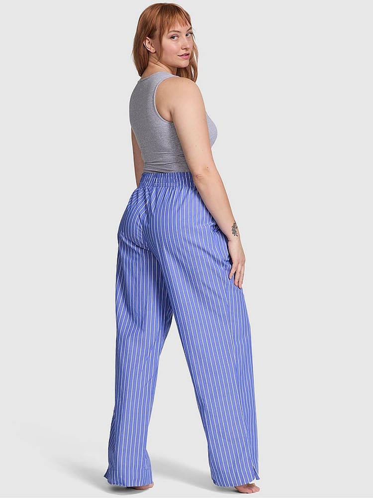 Victoria's Secret PINK Ultra Marine Blue Boyfriend Pyjama Bottoms - Image 2 of 2