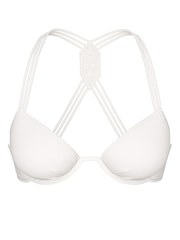 Victoria's Secret Coconut White Push Up Macrame Bikini Top - Image 4 of 4